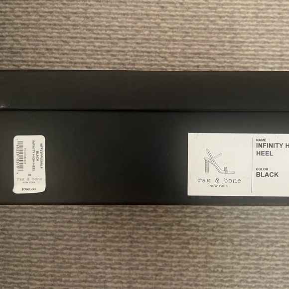 Rag & Bone Infinity Sling back heel.  New in box- never worn.
BLACK SIZE 39 - Picture 6 of 6